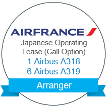 Air France Japanese Operating Lease (Call Option) A318 A319 Arranger
