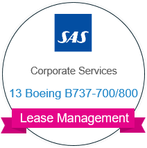 SAS Lease Management 10 Boeing B737